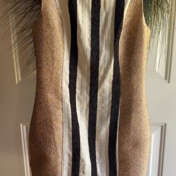 Karlie Karlia multi metallic column dress new with tags size medium - Picture 3 of 15